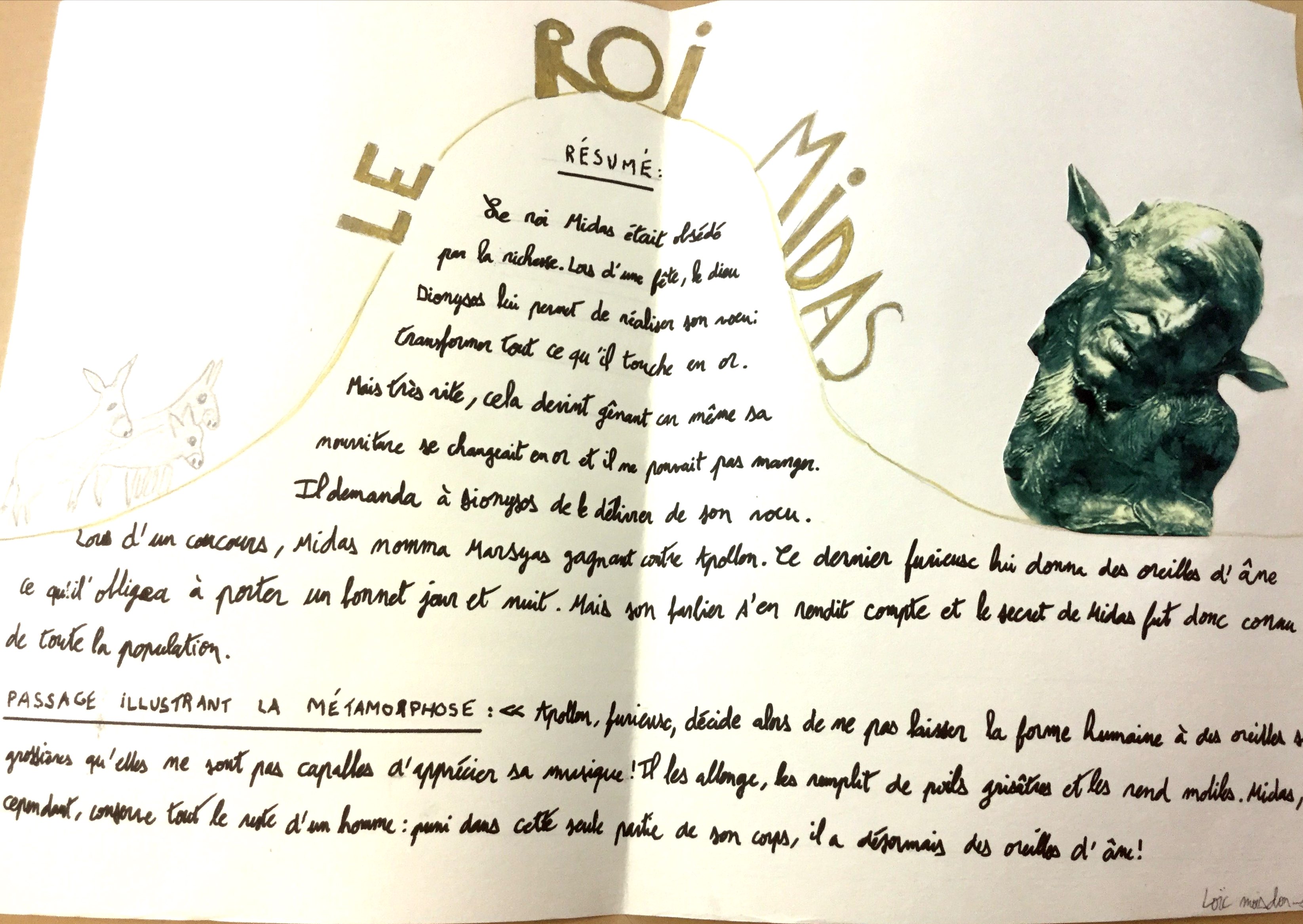 Les 25 Métamorphoses D'ovide Fiche De Lecture